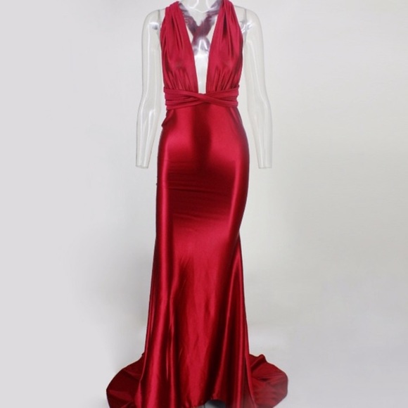 Red Prom Dress - Picture 4 of 6